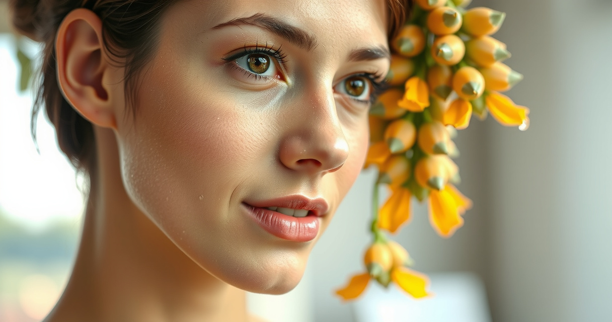 Radiant skin with natural skincare
